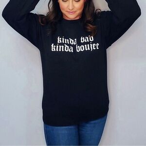 🎃sale🎃 Crew Neck Sweater - Kinda Bad